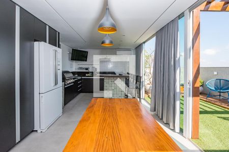 Varanda gourmet de apartamento para alugar com 2 quartos, 110m² em Buritis, Belo Horizonte