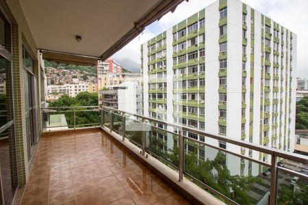 Varanda da Sala de apartamento à venda com 4 quartos, 160m² em Tijuca, Rio de Janeiro