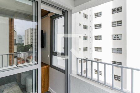 Studio para alugar com 20m², 1 quarto e sem vagaVaranda