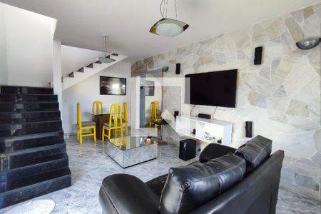 Sala de casa de condomínio à venda com 3 quartos, 150m² em Taquara, Rio de Janeiro