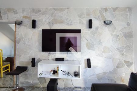 Sala de casa de condomínio à venda com 3 quartos, 150m² em Taquara, Rio de Janeiro