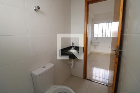 Banheiro de apartamento para alugar com 1 quarto, 35m² em Vila Nova York, São Paulo