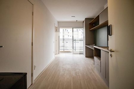 Sala e Cozinha de apartamento à venda com 1 quarto, 33m² em Vila Mariana, São Paulo