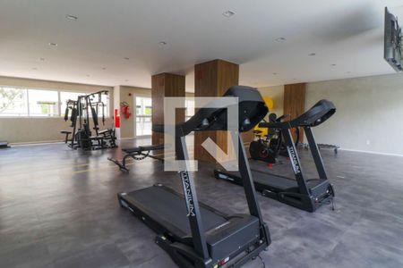 Apartamento à venda com 38m², 2 quartos e 1 vaga Apartamento à venda com 38m², 2 quartos e 1 vagaÁrea comum - Academia