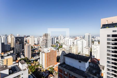 Varanda da Sala - Vista de apartamento para alugar com 3 quartos, 89m² em Pinheiros, São Paulo