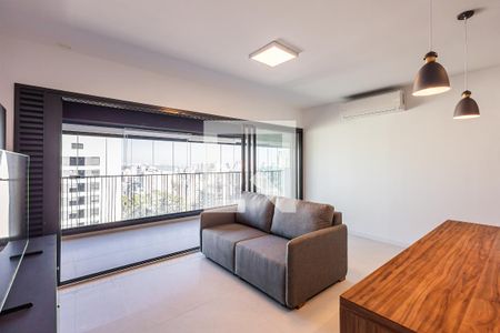 Sala de apartamento para alugar com 3 quartos, 89m² em Pinheiros, São Paulo