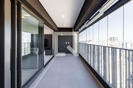 Varanda da Sala de apartamento para alugar com 3 quartos, 89m² em Pinheiros, São Paulo