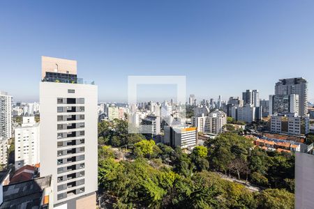 Varanda da Sala - Vista de apartamento para alugar com 3 quartos, 89m² em Pinheiros, São Paulo