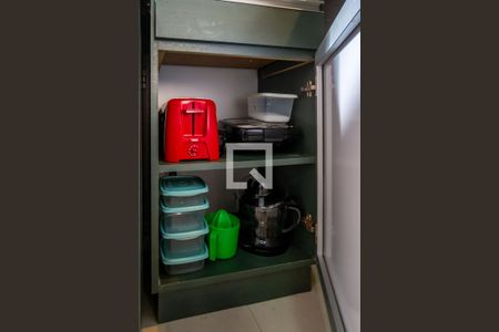 Cozinha e Área de Serviço de apartamento para alugar com 1 quarto, 42m² em Jardim Botânico, Porto Alegre
