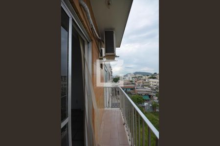 Varanda da sala de apartamento para alugar com 3 quartos, 90m² em Praça Seca, Rio de Janeiro