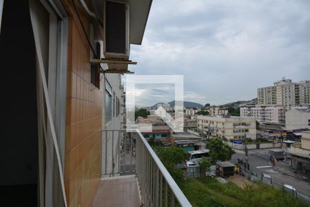 Varanda da sala de apartamento para alugar com 3 quartos, 90m² em Praça Seca, Rio de Janeiro