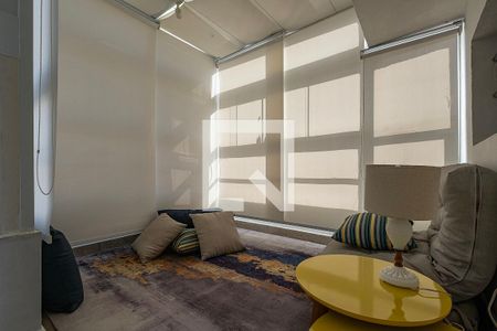 Varanda do Studio de casa para alugar com 1 quarto, 36m² em Pompeia, São Paulo