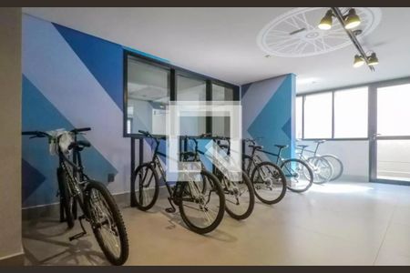 Apartamento para alugar com 21m², 1 quarto e sem vaga Apartamento para alugar com 21m², 1 quarto e sem vagaÁrea comum - Bicicletario
