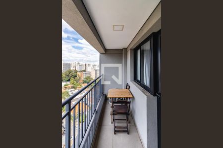 Apartamento para alugar com 21m², 1 quarto e sem vaga Apartamento para alugar com 21m², 1 quarto e sem vagaStudio - Varanda