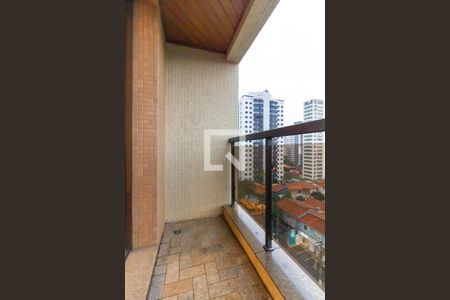 Varanda da Sala de apartamento para alugar com 4 quartos, 180m² em Perdizes, São Paulo