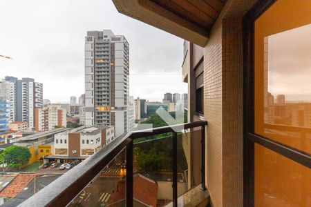 Varanda da Sala de apartamento para alugar com 4 quartos, 180m² em Perdizes, São Paulo