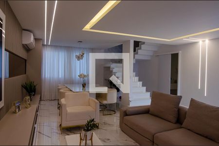 Casa de condomínio à venda com 400m², 5 quartos e 2 vagas Casa de condomínio à venda com 400m², 5 quartos e 2 vagasSala