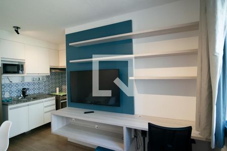 Sala de apartamento para alugar com 1 quarto, 25m² em Bela Vista, São Paulo