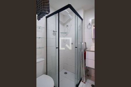 Banheiro de apartamento para alugar com 1 quarto, 25m² em Bela Vista, São Paulo