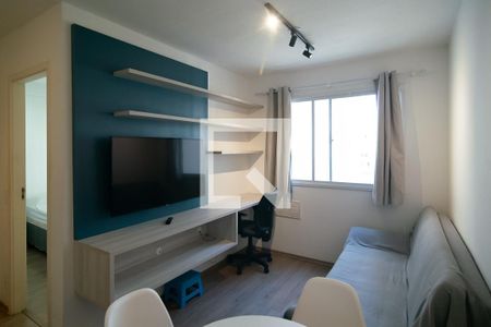 Sala de apartamento para alugar com 1 quarto, 25m² em Bela Vista, São Paulo