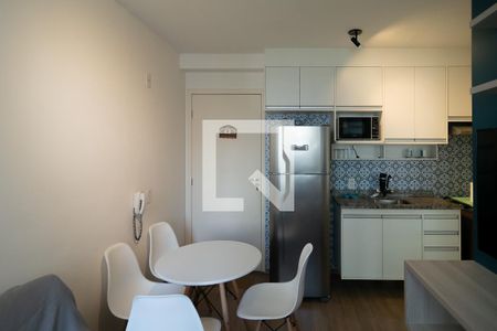 Sala de apartamento para alugar com 1 quarto, 25m² em Bela Vista, São Paulo