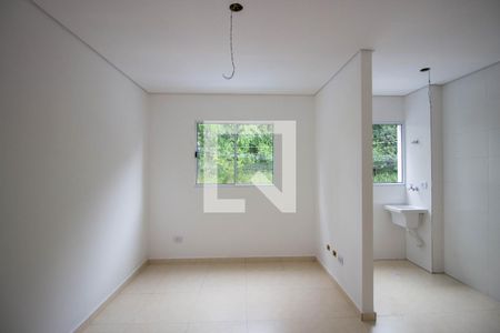 Sala-Cozinha de apartamento para alugar com 2 quartos, 42m² em Jardim Helian, São Paulo