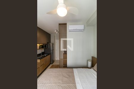 Studio - Ar-Condicionado de kitnet/studio para alugar com 1 quarto, 22m² em República, São Paulo