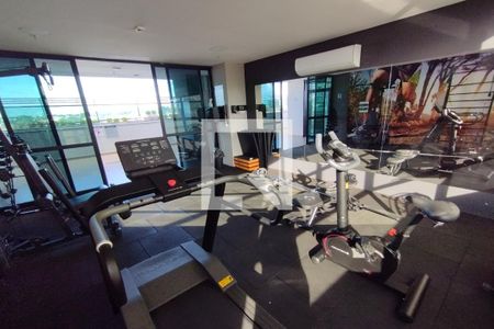 Studio para alugar com 36m², 1 quarto e 1 vaga Studio para alugar com 36m², 1 quarto e 1 vagaAcademia