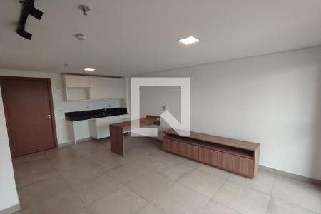 Dormitório - Cozinha de kitnet/studio para alugar com 1 quarto, 36m² em Jardim Botânico, Ribeirão Preto