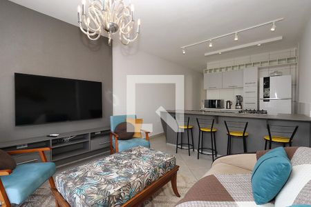 Sala de casa de condomínio para alugar com 1 quarto, 68m² em Pompeia, São Paulo