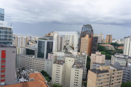 Vista da Sala de apartamento para alugar com 3 quartos, 105m² em Jardim Paulista, São Paulo