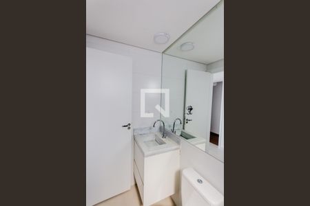 Banheiro de apartamento para alugar com 2 quartos, 100m² em Campestre, Santo André