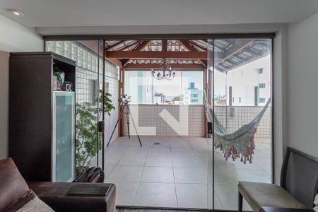 Sala de apartamento à venda com 4 quartos, 189m² em Liberdade, Belo Horizonte