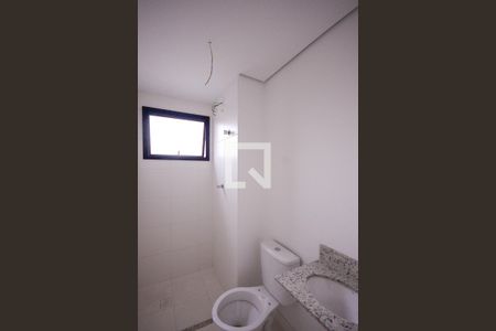 Banheiro  de kitnet/studio para alugar com 1 quarto, 32m² em Vila Moinho Velho, São Paulo