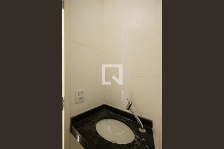 Banheiro Social de apartamento à venda com 1 quarto, 37m² em Chácara Califórnia, São Paulo