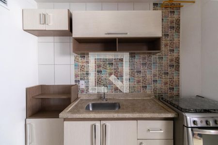 Sala e Cozinha Integrada de apartamento para alugar com 1 quarto, 24m² em Vila Campanela, São Paulo