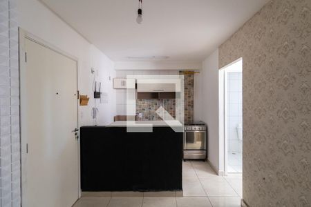 Sala e Cozinha Integrada de apartamento à venda com 1 quarto, 24m² em Vila Campanela, São Paulo