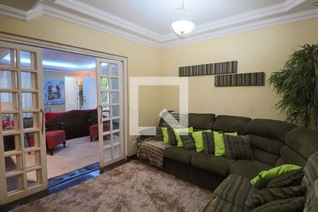 Sala de TV de casa à venda com 4 quartos, 245m² em Jardim Trussardi, São Paulo