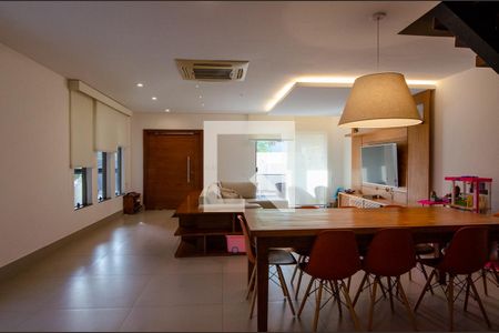 Sala de Jantar de casa de condomínio para alugar com 4 quartos, 293m² em Recreio dos Bandeirantes, Rio de Janeiro