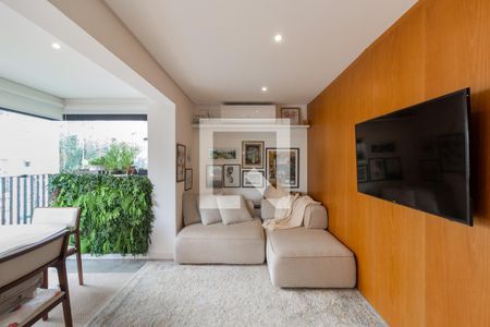 Sala de apartamento à venda com 2 quartos, 85m² em Vila Olímpia, São Paulo