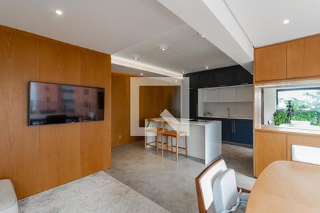 Sala de apartamento à venda com 2 quartos, 85m² em Vila Olímpia, São Paulo