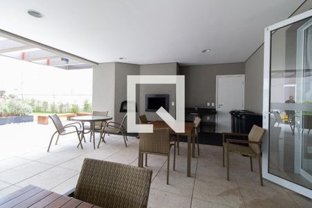 Apartamento à venda com 55m², 1 quarto e 1 vagaChurrasqueira