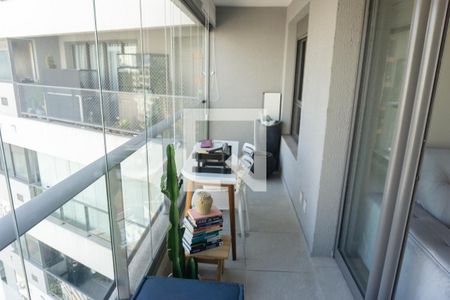 Sacada de apartamento para alugar com 1 quarto, 50m² em Consolação, São Paulo