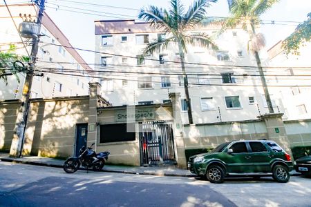 Apartamento para alugar com 59m², 3 quartos e 1 vagaFachada e portaria
