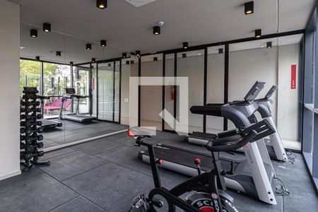 Apartamento à venda com 33m², 1 quarto e sem vaga Apartamento à venda com 33m², 1 quarto e sem vagaAcademia