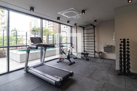 Apartamento à venda com 33m², 1 quarto e sem vaga Apartamento à venda com 33m², 1 quarto e sem vagaAcademia