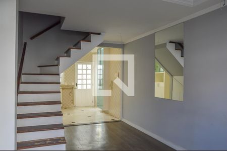 Sala de casa de condomínio para alugar com 2 quartos, 96m² em Nova Petrópolis, São Bernardo do Campo