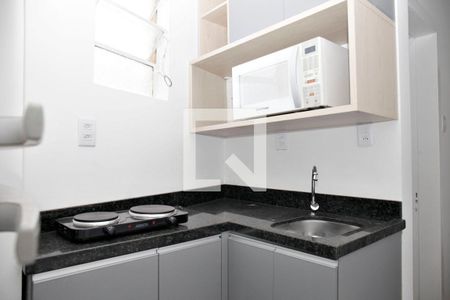 Cozinha de apartamento para alugar com 1 quarto, 32m² em Moinhos de Vento, Porto Alegre