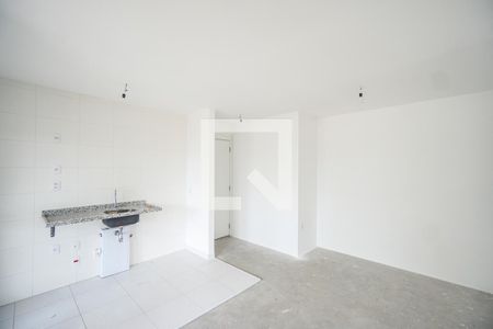 Sala e cozinha de apartamento à venda com 2 quartos, 108m² em Tatuapé, São Paulo