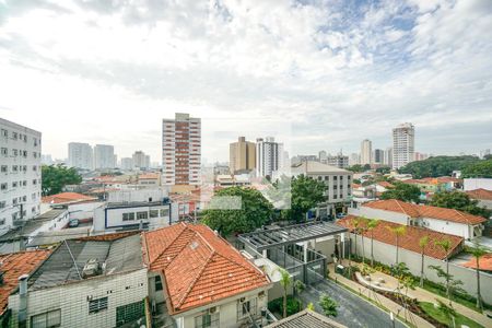Vista da varanda de apartamento à venda com 2 quartos, 108m² em Tatuapé, São Paulo